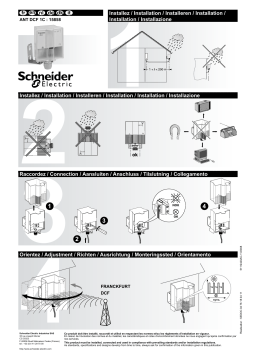 Schneider Electric ANT DCF 1C Mode d'emploi