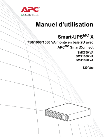 Schneider Electric Smart-UPS Mode d'emploi | Fixfr
