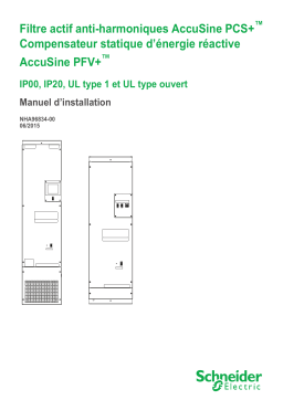 Schneider Electric AccuSine PCS Manuel utilisateur