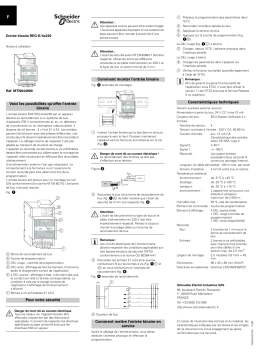 Schneider Electric Entrée binaire REG-K/4x230, gris clair Mode d'emploi