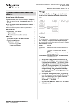 Schneider Electric KNX - Actionneur de commutation Basic REG-K 8x/16A à comm. Manuel utilisateur