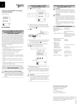 Schneider Electric Unité de commande REG-K 1-10 V/triple à commande Mode d'emploi