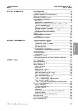 Schneider Electric ATV31 Manuel utilisateur