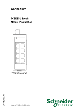 Schneider Electric TCSESSU Switch Mode d'emploi