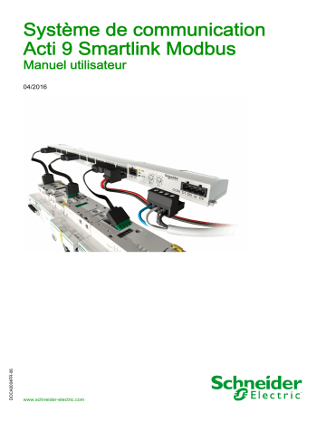 Schneider Electric Acti9 Smartlink Modbus Mode d'emploi | Fixfr