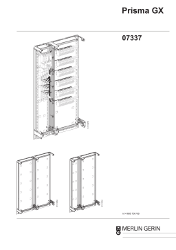 Schneider Electric Vertical partition Mode d'emploi