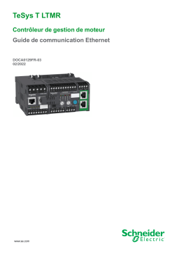 Schneider Electric TeSys T LTMR Contrôleur de gestion de moteur Mode d'emploi