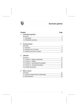 Schneider Electric TSXDMR1652 Coprocesseur pour les automates TSX 47-20/30 et TSX 67/87 Mode d'emploi