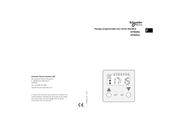 Schneider Electric Interrupteur horaire Mode d'emploi | Fixfr