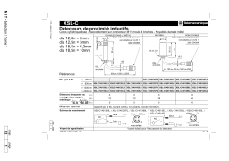 Schneider Electric XSLC... Détecteurs de proximité inductifs, Noyables dans le métal Manuel utilisateur