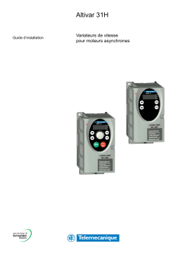 Schneider Electric ATV31H Guide d'installation