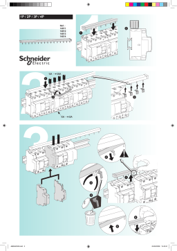 Schneider Electric COMB BUSBARS 1-2-3-4 P Mode d'emploi