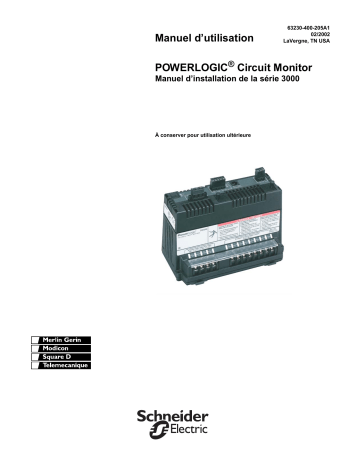 Schneider Electric CM3 Mode d'emploi | Fixfr