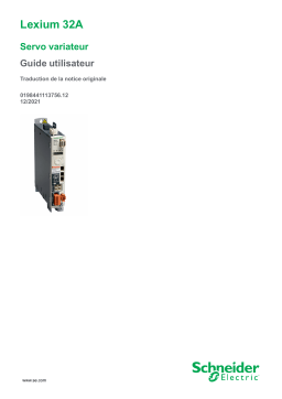 Schneider Electric LXM32A Servo variateur Mode d'emploi