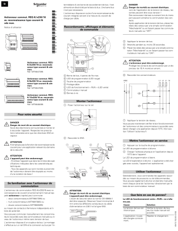 Schneider Electric SpaceLogic KNX Mode d'emploi | Fixfr