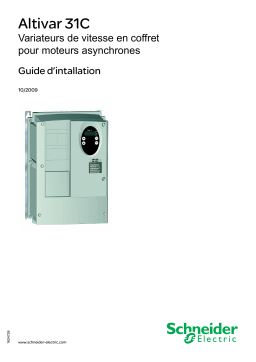 Schneider Electric ATV31C Guide d'installation