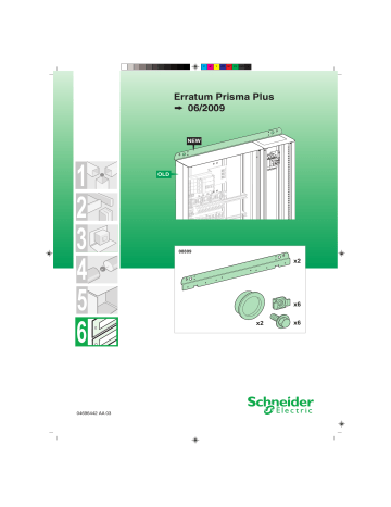 Schneider Electric Prisma G Manuel utilisateur | Fixfr