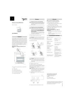 Schneider Electric Actionneur de stores REG-K/4x/6, gris clair Mode d'emploi