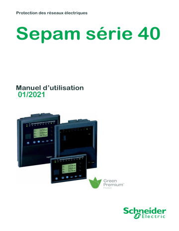 Schneider Electric Sepam série 40 Manuel utilisateur | Fixfr