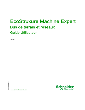 Schneider Electric EcoStruxure Machine Expert Mode d'emploi | Fixfr