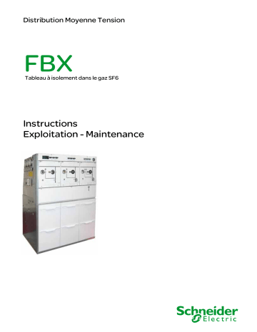 Schneider Electric FBX Mode d'emploi | Fixfr