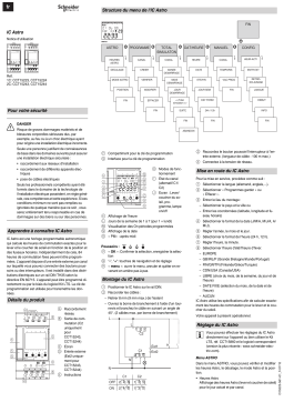 Schneider Electric Acti 9- IC Astro Commutateur crépusculaire Astronomique Mode d'emploi