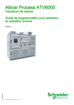 Schneider Electric ATV6000 Mode d'emploi