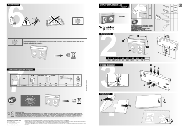 Schneider Electric Exiway SmartExit LSC OVA59504 Manuel utilisateur | Fixfr