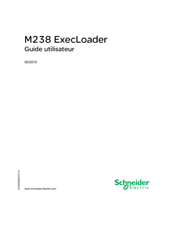 Schneider Electric M238 ExecLoader Mode d'emploi | Fixfr