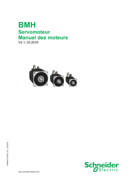 Schneider Electric BMH Servomoteur Mode d'emploi