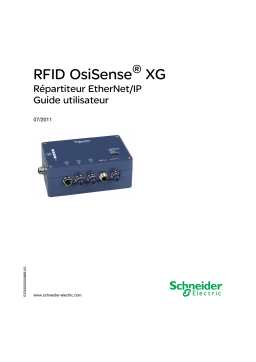 Schneider Electric XGSZ33EIP Répartiteur EtherNet/IP Mode d'emploi