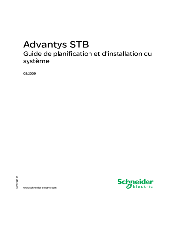 Schneider Electric Advantys STB Mode d'emploi | Fixfr