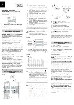 Schneider Electric KNX- Actionneur de commutation KNX REG-K 230V/10A Mode d'emploi