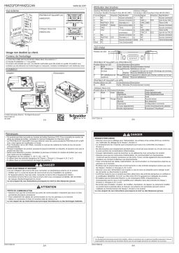 Schneider Electric Harmony GTU Manuel utilisateur