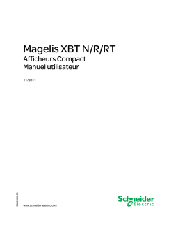 Schneider Electric XBTN/R/RT, Afficheurs compacts Mode d'emploi