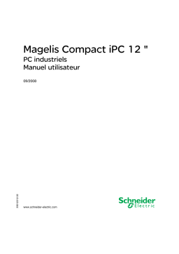 Schneider Electric Compact Magelis iPC 12 '', PC industriels Mode d'emploi