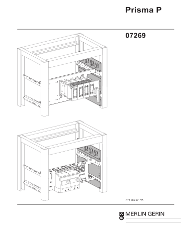 Schneider Electric BARRIER <=630A 8or9mod. PRISMA P Mode d'emploi | Fixfr