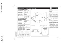 Schneider Electric XUVH1424866 Photoelectric detectors, thru-bean fork design Manuel utilisateur