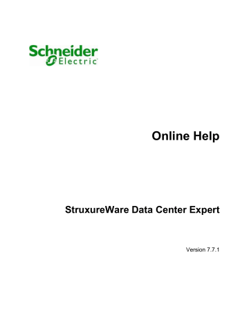 Schneider Electric Data Center Expert Mode d'emploi | Fixfr