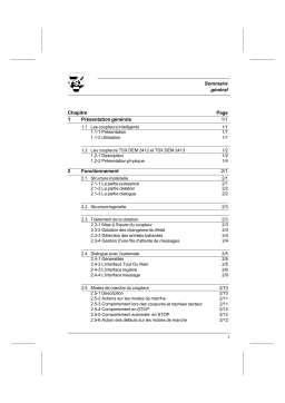 Schneider Electric TSXDEM2412 / 2413 Coupleurs de Datation Mode d'emploi