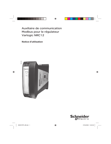 Schneider Electric communication Modbus NRC12 Manuel utilisateur | Fixfr