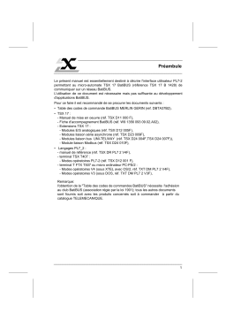 Schneider Electric TSX17B1428 BatiBUS Mode d'emploi