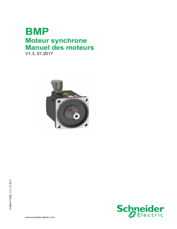 Schneider Electric BMP moteur synchrone Mode d'emploi | Fixfr