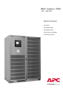 Schneider Electric Galaxy 7000 Mode d'emploi