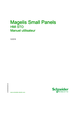 Schneider Electric Magelis Small Panels HMI STO Mode d'emploi