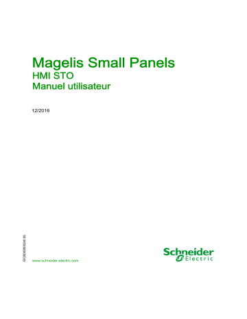 Schneider Electric Magelis Small Panels HMI STO Mode d'emploi | Fixfr