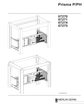 Schneider Electric SHIELD-SUPP.CONNECT H.P Mode d'emploi | Fixfr