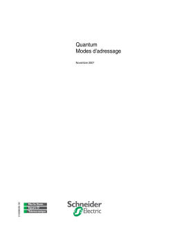 Schneider Electric Quantum, Modes Mode d'emploi