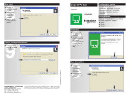 Schneider Electric Logiciel PC Map Mode d'emploi