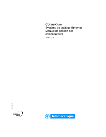 Schneider Electric Système de câblage Ethernet Mode d'emploi | Fixfr